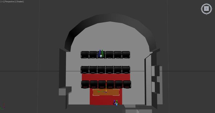 VizLab Room Layout
